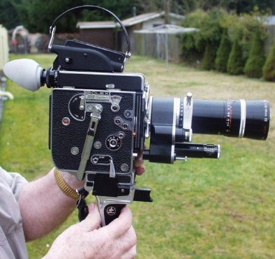 Sideview of Camera with Grip  Attached