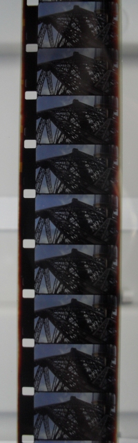 Super 16mm Edge Fogged Frames
